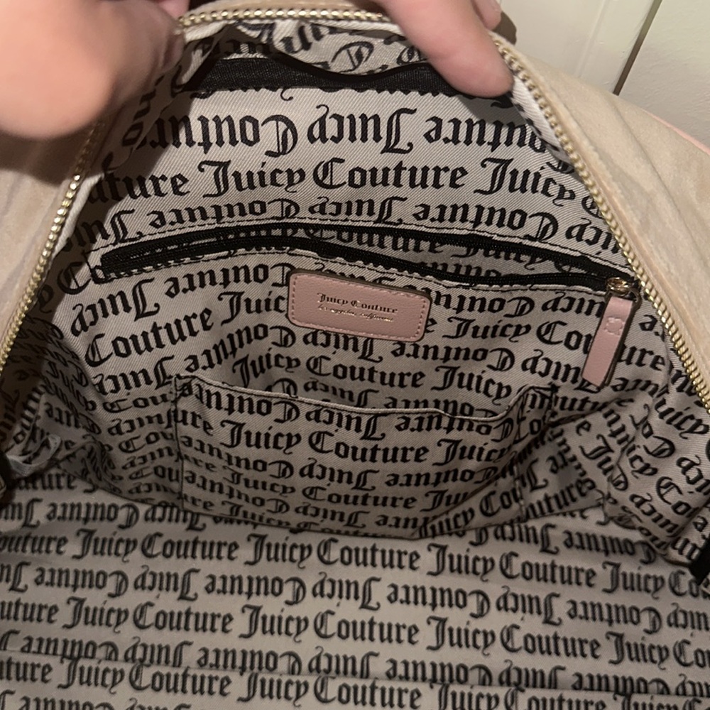 Juicy Couture Heritage Weekender In Color Cafe Duffel Bag - Picture 5 of 7